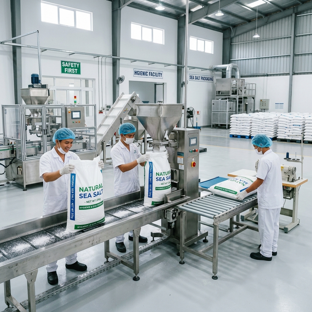 MG Salt factory operations